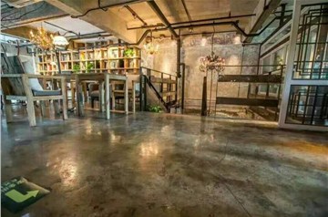 復古地坪漆施工時怎么解決基礎水泥地面不達標的問題？